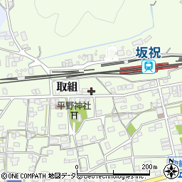 岐阜県加茂郡坂祝町取組663周辺の地図