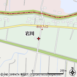 千葉県長生郡長南町岩川309周辺の地図