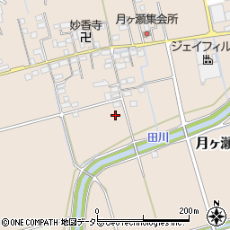 滋賀県長浜市月ヶ瀬町周辺の地図