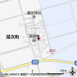 滋賀県長浜市湯次町70周辺の地図