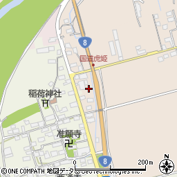滋賀県長浜市月ヶ瀬町284周辺の地図