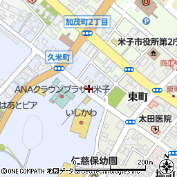 米子全日空ホテル周辺の地図