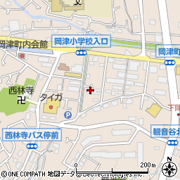 神奈川県横浜市泉区岡津町169周辺の地図
