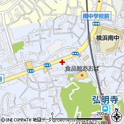 弘明寺いわみ歯科周辺の地図