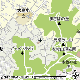 神奈川県横浜市中区本牧満坂10周辺の地図
