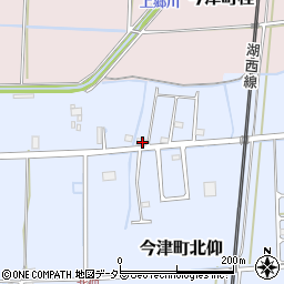 滋賀県高島市今津町北仰563周辺の地図