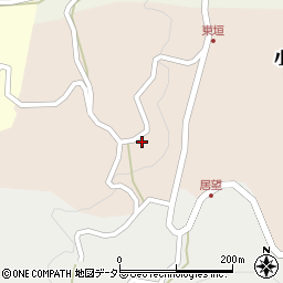 兵庫県美方郡香美町小代区東垣130周辺の地図