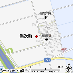 滋賀県長浜市湯次町225周辺の地図