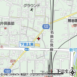 岐阜県可児市下恵土990周辺の地図