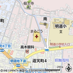 鳥取銀行丸合米子南店 ＡＴＭ周辺の地図