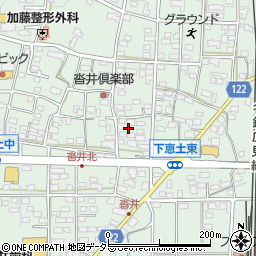 岐阜県可児市下恵土1062周辺の地図
