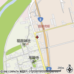 滋賀県長浜市月ヶ瀬町273周辺の地図