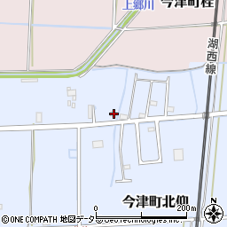 滋賀県高島市今津町北仰569周辺の地図