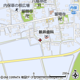 滋賀県長浜市内保町1395周辺の地図