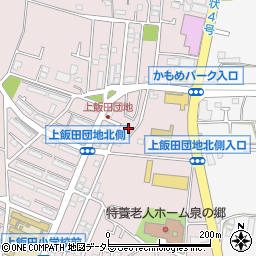 神奈川県横浜市泉区上飯田町2113-2周辺の地図