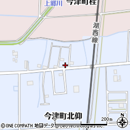 滋賀県高島市今津町北仰563-4周辺の地図