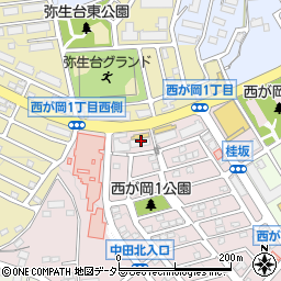 ゲオ弥生台店周辺の地図