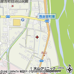 鳥取県倉吉市丸山町581周辺の地図