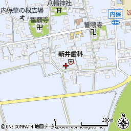 滋賀県長浜市内保町1396周辺の地図