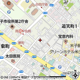 鳥取県米子市日野町176周辺の地図