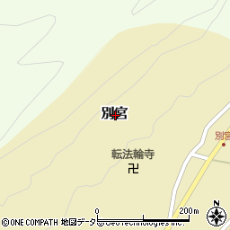 鳥取県東伯郡琴浦町別宮周辺の地図