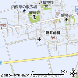 滋賀県長浜市内保町1751周辺の地図