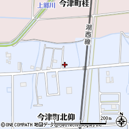 滋賀県高島市今津町北仰561-12周辺の地図