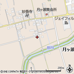 滋賀県長浜市月ヶ瀬町434周辺の地図