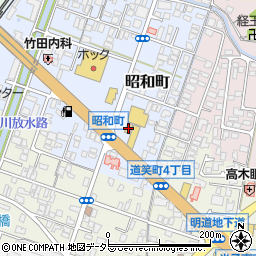 ファミリーマート米子昭和町店周辺の地図