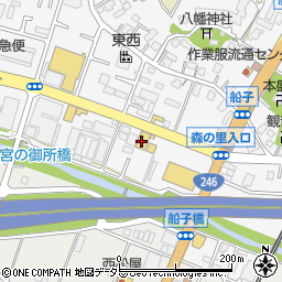日産プリンス神奈川販売株式会社　厚木店サービス工場周辺の地図