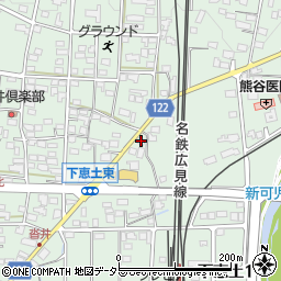 岐阜県可児市下恵土983周辺の地図