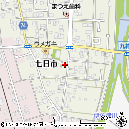 京都府舞鶴市七日市128-4周辺の地図