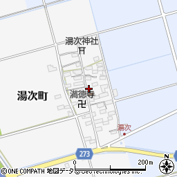 滋賀県長浜市湯次町65周辺の地図