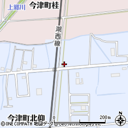 滋賀県高島市今津町北仰553周辺の地図