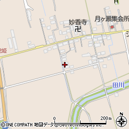 滋賀県長浜市月ヶ瀬町409周辺の地図