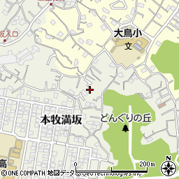 神奈川県横浜市中区本牧満坂148周辺の地図