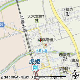 滋賀県長浜市大寺町1008周辺の地図