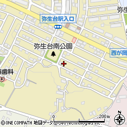 神奈川県横浜市泉区弥生台周辺の地図