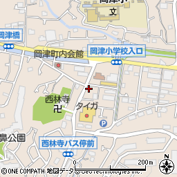 神奈川県横浜市泉区岡津町193周辺の地図