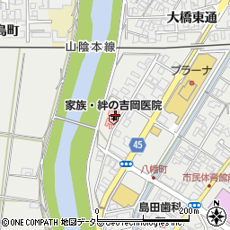 家族・絆の吉岡医院周辺の地図