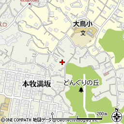 神奈川県横浜市中区本牧満坂147周辺の地図