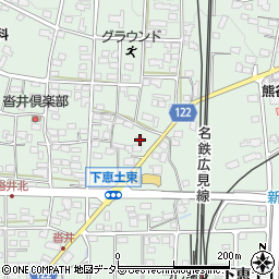 岐阜県可児市下恵土985周辺の地図