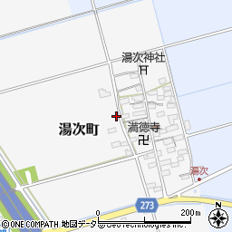 滋賀県長浜市湯次町226周辺の地図