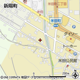 〒682-0814 鳥取県倉吉市米田町の地図