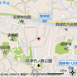 神奈川県横浜市泉区岡津町1519周辺の地図