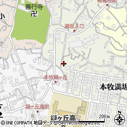 神奈川県横浜市中区本牧満坂234周辺の地図