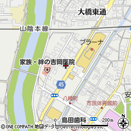 島根県安来市安来町神田町765周辺の地図