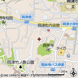 神奈川県横浜市泉区岡津町1487周辺の地図