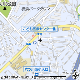 鶴岡そば 六ツ川店周辺の地図