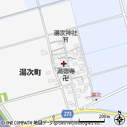 滋賀県長浜市湯次町56周辺の地図